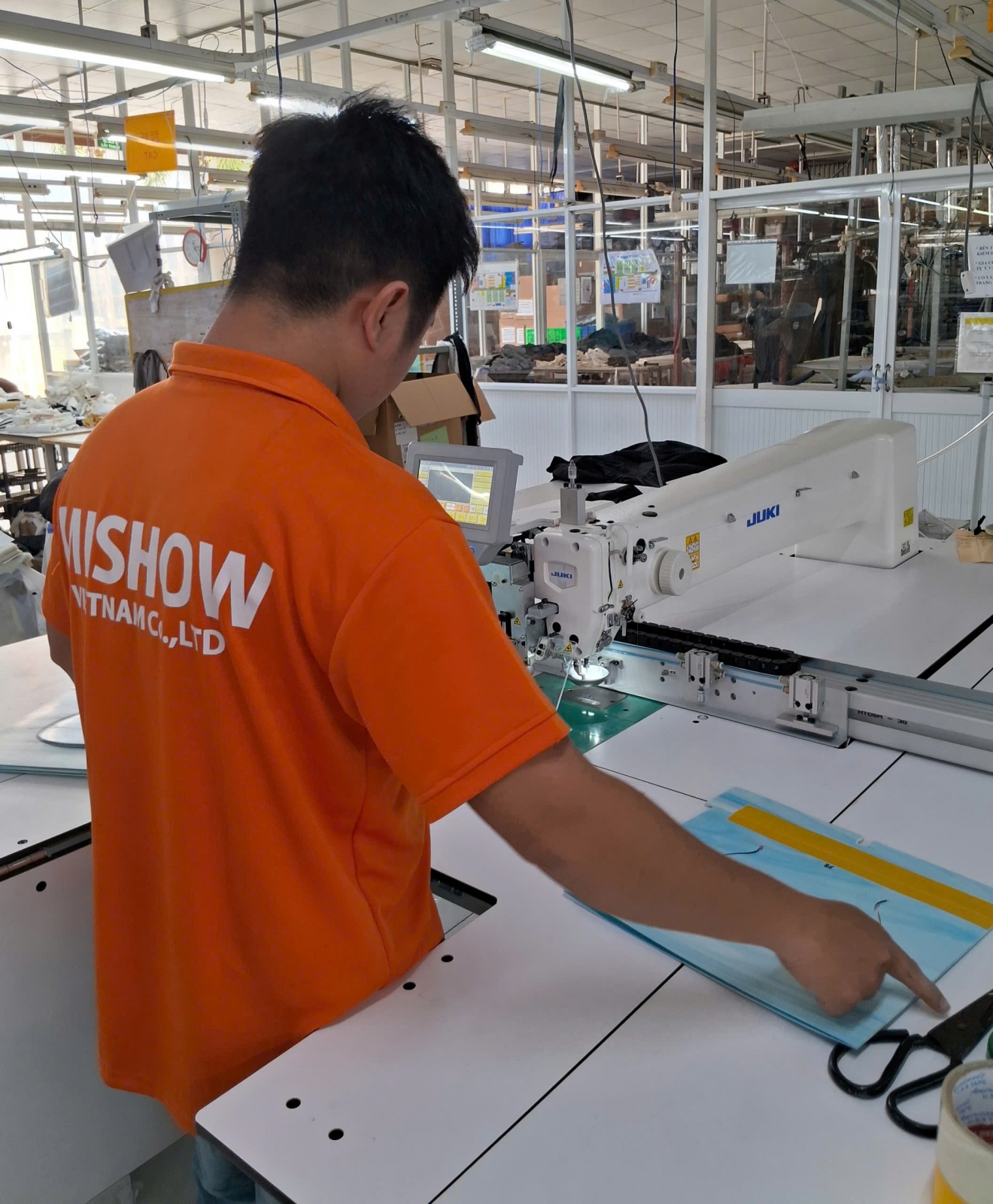 Another surprise from automatic machines: the Pattern Seam Machine!